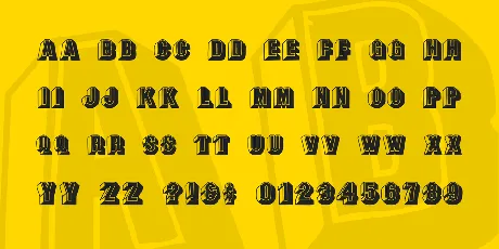 LeeCaps font