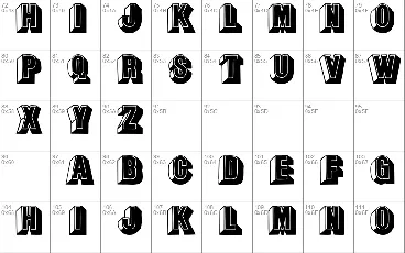 LeeCaps font