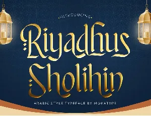 Riyadhus Sholihin font