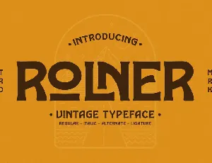 ROLNER font