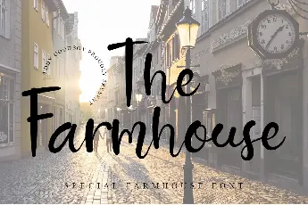 The Farmhouse font