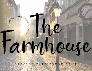 The Farmhouse font