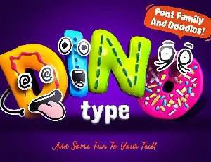 DinoType Family font