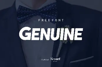 Genuine font