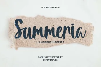 Summeria font