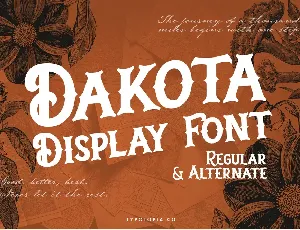 Dakota font