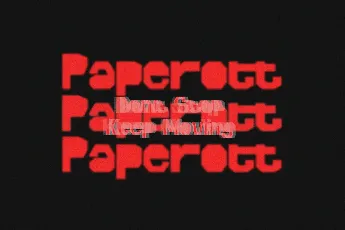 Paperott font