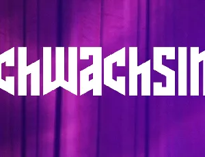 Schwachsinn font