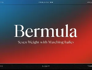 Bermula font