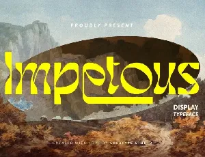 Impetous font