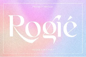 Rogie font