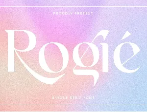 Rogie font