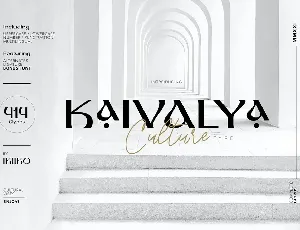 Kaivalya font
