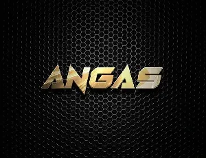 Angas font