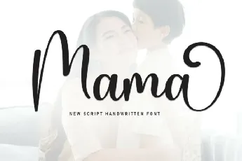 Mama Script font