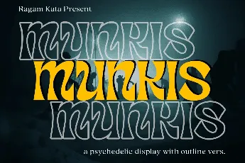 Munkis DEMO font