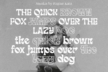 Munkis DEMO font