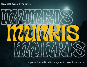 Munkis DEMO font