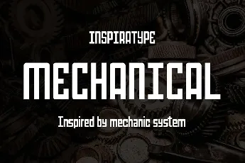 Mechanical font