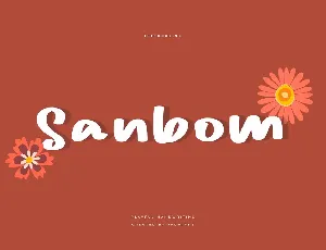 Sanbom font