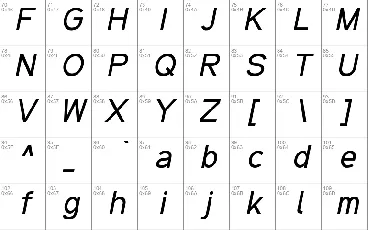 Qaz font