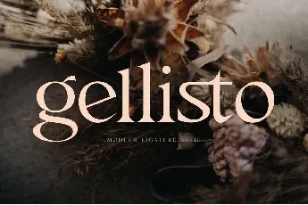 Gellisto font