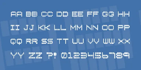 Vertical Tuning font