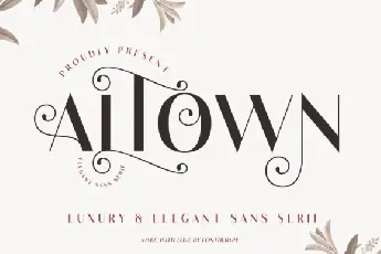 Altown font