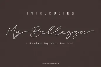 My Bellezza font