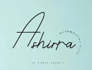 Ashirra Handwriting font