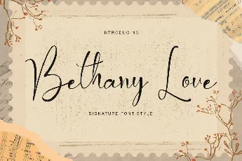 Bethany Love font