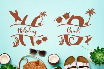 Summer Style Monogram font