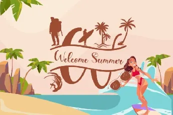 Summer Style Monogram font