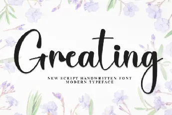 Greating Script font