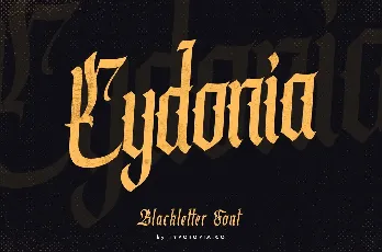 Cydonia font