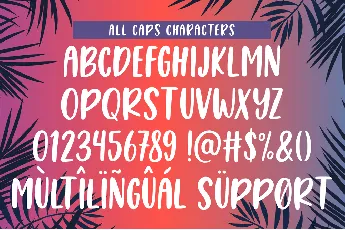 SummerInCalifornia font