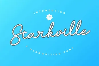 Starkville font