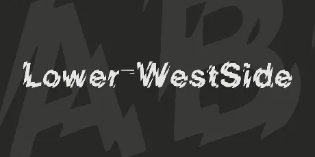 Lower-WestSide font