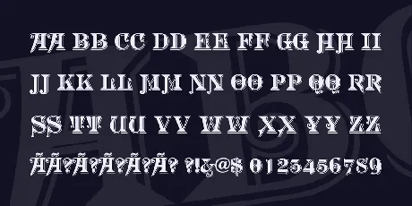 Morgan font