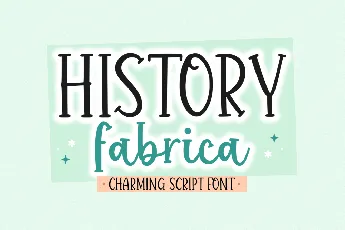 History Fabrica font