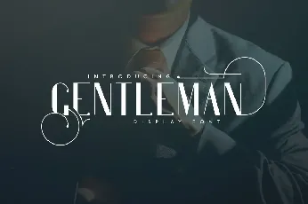 Gentleman font