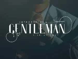 Gentleman font