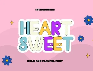 Heart Sweet font