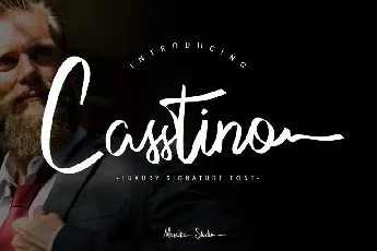 Casstino Handwritten font