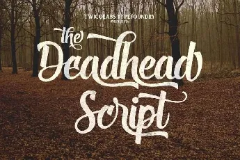 Deadhead Script font