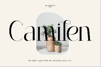 Camilen font