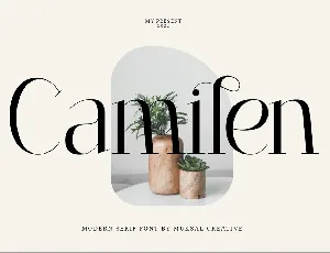 Camilen font