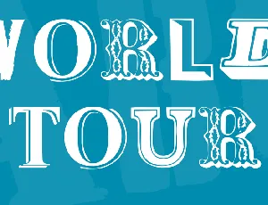 World Tour font