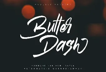 Butter Dash font