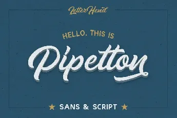 Pipetton font